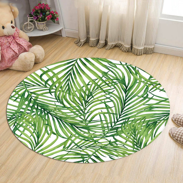 Round Carpet Bedroom Living Room Area Rugs 60cm Style 1