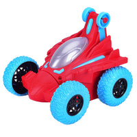 Electric Special Effect Dump Truck Children Electric Car Toy-Red