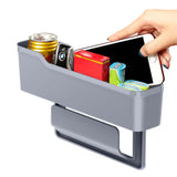 Car Seat Gap Filler Slit Pocket Car Organizer Cup Holder Grey