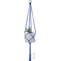 Set of 4pcs Macrame Plant Hanging Holder with 4 Hooks Indoor Outdoor Decoration