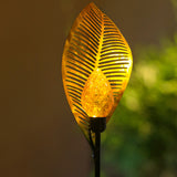 Leaf Shape Solar LED Light Garden Landscape Light