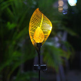 Leaf Shape Solar LED Light Garden Landscape Light