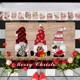 Christmas Door Mat Xmas Floor Mat Hallway Kitchen Living Room Carpet Gnome Style