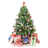 100x150cm Christmas Tree Wall Hanging Cloth Background Tapestry Home Decor Style 4