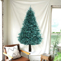 100x150cm Christmas Tree Wall Hanging Cloth Background Tapestry Home Decor Style 3