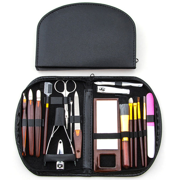 18pcs Set Manicure and Make Up Tool