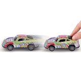 4Pcs Children Pull Back Car Toy Flip Toys Car Model Toys