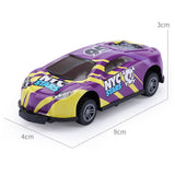 4Pcs Children Pull Back Car Toy Flip Toys Car Model Toys