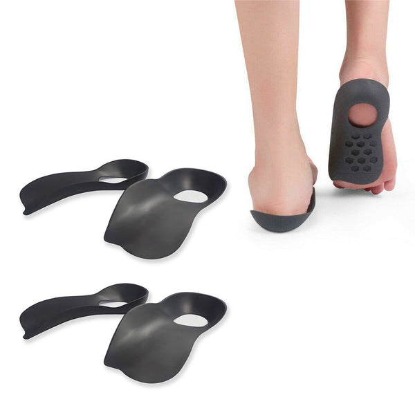 Set of 2 Pairs Feet Insoles Arch Supports Orthotics Inserts Flat Foot Orthopaedic Insoles for EU40-45