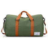 Portable Duffel Bag Travel Bag Toiletry Wash Organizer Pouch Travel Holdall Bag -Army Green