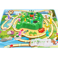 Rabbit Trap Game Toy Set Cross Country Race Board Game Early Education Toy