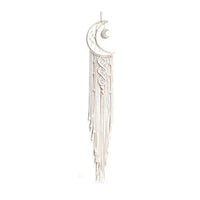 Boho Macrame Tassel Wall Hanging Tapestry Dream Catcher Home Decor -Moon Style