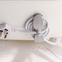 Self Adhesive Cable Clips Holder Cord Management Organizer Kitchen Appliances Wire Storage Clip -Grey