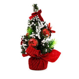 3-Pack 20cm Tabletop Mini Artificial Christmas Tree Ornaments Xmas Desktop Decor