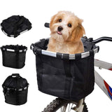 Pet Cat Dog Seat Bike Front Basket Foldable Bike Accessories