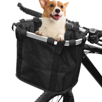 Pet Cat Dog Seat Bike Front Basket Foldable Bike Accessories