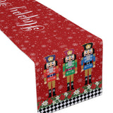 Christmas Nutcracker Soldier Table Runner Home Decor-Style 1