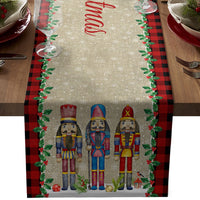 Christmas Nutcracker Soldier Table Runner Home Decor-Style 2