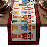 Christmas Nutcracker Soldier Table Runner Home Decor-Style 3