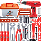 Kids Toolbox Set Durable Construction Tools 42-Piece Set