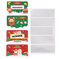 40 Pack DIY Holiday Scratch-Off Cards for Christmas Gift Exchange -Style 1