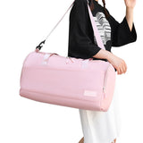 Travel Duffel Bags Portable Luggage Gym Bag-Pink