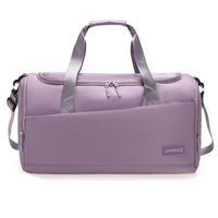 Travel Duffel Bags Portable Luggage Gym Bag-Purple