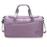 Travel Duffel Bags Portable Luggage Gym Bag-Purple