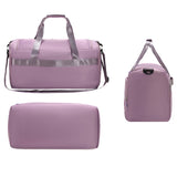 Travel Duffel Bags Portable Luggage Gym Bag-Purple