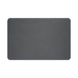 Kitchen Dish Drying Mat Absorbent Quick Dry Placemat for Kitchen Counter Coffee Machine -Grey