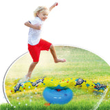 PVC Rotating Sprinkler Inflatable Sprinkler Toy Kids Outdoor Lawn Watering Toy