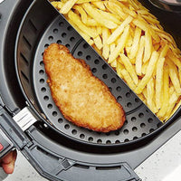 Air Fryer Basket Divider Cooking Divider Keeps Food Separated for 7in Air Fryer Basket