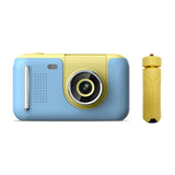 1080P Kids Selfie Flip Lens HD Compact Digital Photo and Video Camera-Blue