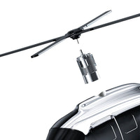 Solar Powered Helicopter Air Freshener Car Airplane Fragrance Diffuser Ornament