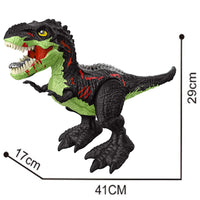 Remote Control T-rex Dinosaur Toy Realistic Tyrannosaurus Toys Gift for Kids Boys Girls-Green