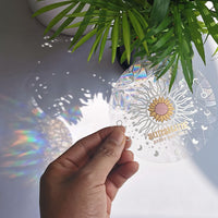 4 Pcs DIY Window Decal Sticker Sun Catcher Rainbow Makers