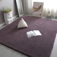 Soft Shaggy Rug Fluffy Plush Area Rug Bedroom Carpet Home Decor Purple