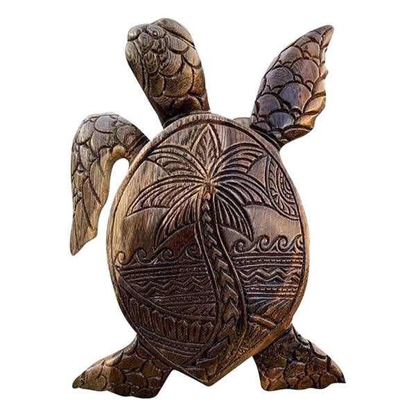 Sea Turtle Figurine Statue Tortoise Sculptures Indoor Outdoor Home Garden Decor Ornament