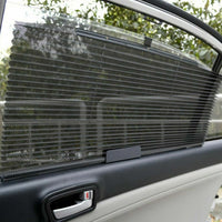 Pair of Retractable Mesh Sun Visor Car Side Window Screen Sunshade Shade Shield Curtain