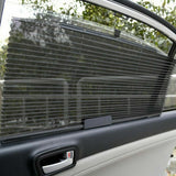 Pair of Retractable Mesh Sun Visor Car Side Window Screen Sunshade Shade Shield Curtain