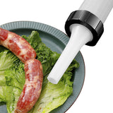 Manual Sausage Maker Sausage Stuffer Tool Meat Filling Machine with 3 Stuffing Tubes