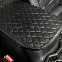 Auto Car Armrest Cover Pad Center Console Box PU Leather Cushion Mat