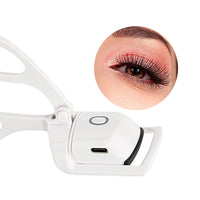 Electric Heated Curling Eyelash Tool Eyelash Curler USB Rechargeable 2 Temperatures Heating