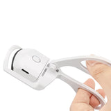 Electric Heated Curling Eyelash Tool Eyelash Curler USB Rechargeable 2 Temperatures Heating