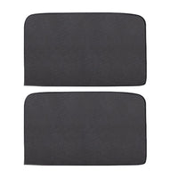 2Pcs Magnetic Car Rear Window Privacy Mesh Sun Shades Magnetic Blackout Car Window Covers Car Curtains Style 2