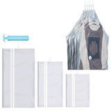 FancyGrab 3Pcs Hanging Vacuum Storage Bag Space Saving Bags Anti-dust Seal Compression Organizer