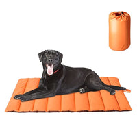 FancyGrab Camping Travel Pet Mat Portable Dog Sleeping Mat Orange