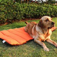 FancyGrab Camping Travel Pet Mat Portable Dog Sleeping Mat Orange