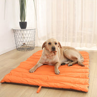 FancyGrab Camping Travel Pet Mat Portable Dog Sleeping Mat Orange