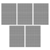 FancyGrab Set of 5Pcs 30x20cm Flower Pot Hole Mesh Pad Bonsai Pot Bottom Grid Mesh Mat